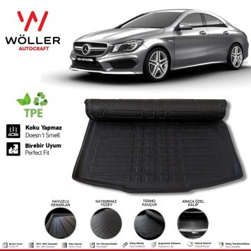 Mercedes CLA Bagaj Havuzu 2013 2018 Arası 3D Wöller Ultraflex Esnek