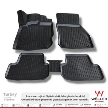 Volkswagen Taigo Paspas 2022 Sonrası 3d Havuzlu Wöller Paspas