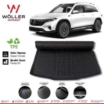 Mercedes EQB Bagaj Havuzu 2021 Sonrası 3D Wöller Ultraflex Esnek