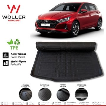 Hyundai İ20 Bagaj Havuzu 2020 Sonrası 3D Wöller Ultraflex Esnek