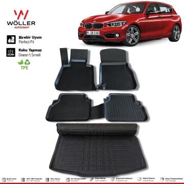 Bmw F20 Paspas Bagaj Havuzu 1 Serisi 2011 2018 Arası 3d Ultraflex Set