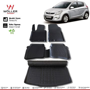 Hyundai i20 Paspas Bagaj Havuzu 2009 2014 Arası 3d Havuzlu