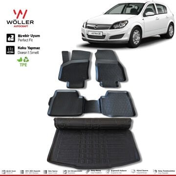 Opel Astra H Paspas Bagaj Havuzu Hatchback 2004 2011 Arası 3d Havuzlu