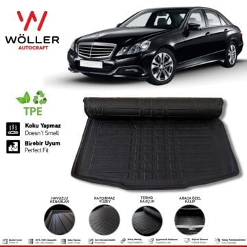 Mercedes E Serisi W212 Bagaj Havuzu 2006 2016 Arası 3D Wöller Ultraflex Esnek