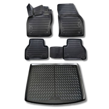 Ford Connect Paspas Bagaj Havuzu Set 2023 Sonrası Uyumlu 3d Wöller Ultraflex Set