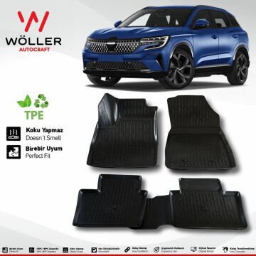 Renault Austral Uyumlu Paspas 2023 Sonrası Uyumlu 3d Havuzlu Paspas