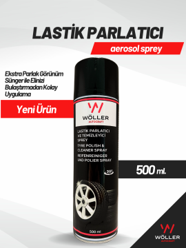 Wöller Lastik Parlatıcı Sprey 500 Ml.