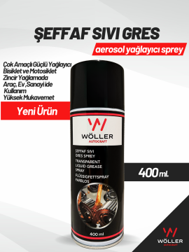 Wöller Sıvı Gres Yağı Sprey 400 Ml.