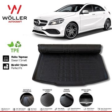 Mercedes A Serisi Hatchback Bagaj Havuzu W176 2012 2018 Arası 3D Wöller Ultraflex Esnek