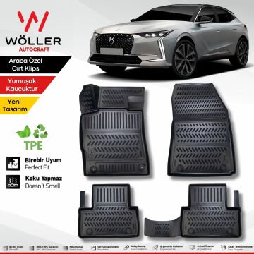 Ds4 Paspas 2022 Sonrası 3d Havuzlu Wöller Paspas